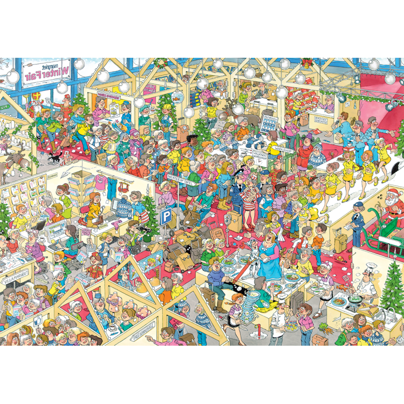 Jan Van Haasteren Winter Fair 1000pcs (til levering i August) (ctn 6 pcs)