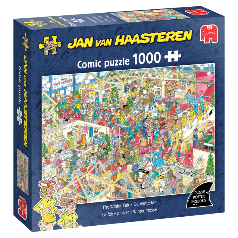 Jan Van Haasteren Winter Fair 1000pcs (til levering i August) (ctn 6 pcs)