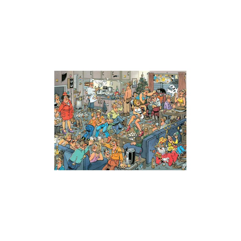 Jan Van Haasteren - New Year Party 500 pcs (til levering i August) (ctn 6 pcs)