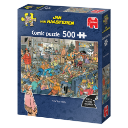 Jan Van Haasteren - New Year Party 500 pcs Winter Special (ctn 6 pcs)