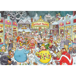 Wasgij - Christmas 6 A Very Merry Christmas! - 1000 pcs. (til levering i August) (ctn 12 pcs)