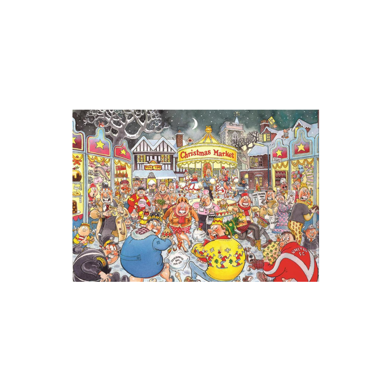 Wasgij - Christmas 6 A Very Merry Christmas! - 1000 pcs. (til levering i August) (ctn 12 pcs)