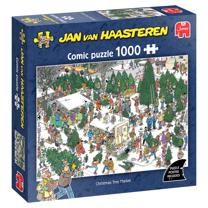 JvH - Christmas Tree Market (1000) Christmas special (ctn 6 pcs)