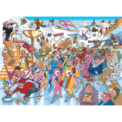 Wasgij Mystery 22 - Wasgij Winter Games (1000) Christmas special (ctn 6 pcs)