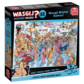 Wasgij Mystery 22 - Wasgij Winter Games (1000) Christmas special (ctn 6 pcs)