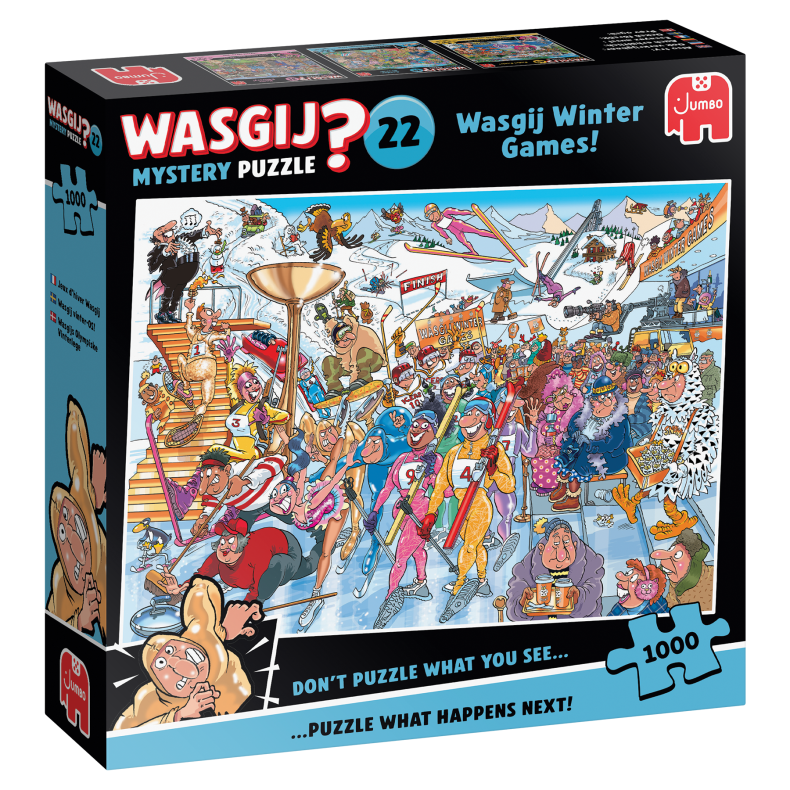 Wasgij Mystery 22 - Wasgij Winter Games (1000) Christmas special (ctn 6 pcs)