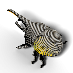 Eugy-Hercules Beetle (ctn 6 pcs)