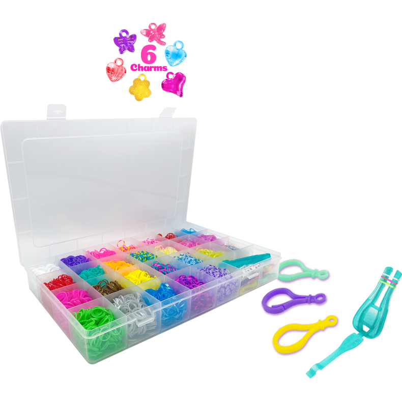 ILY - Fashion Bandz Jewelry Kit - LARGE CASE (ctn 6 pcs)