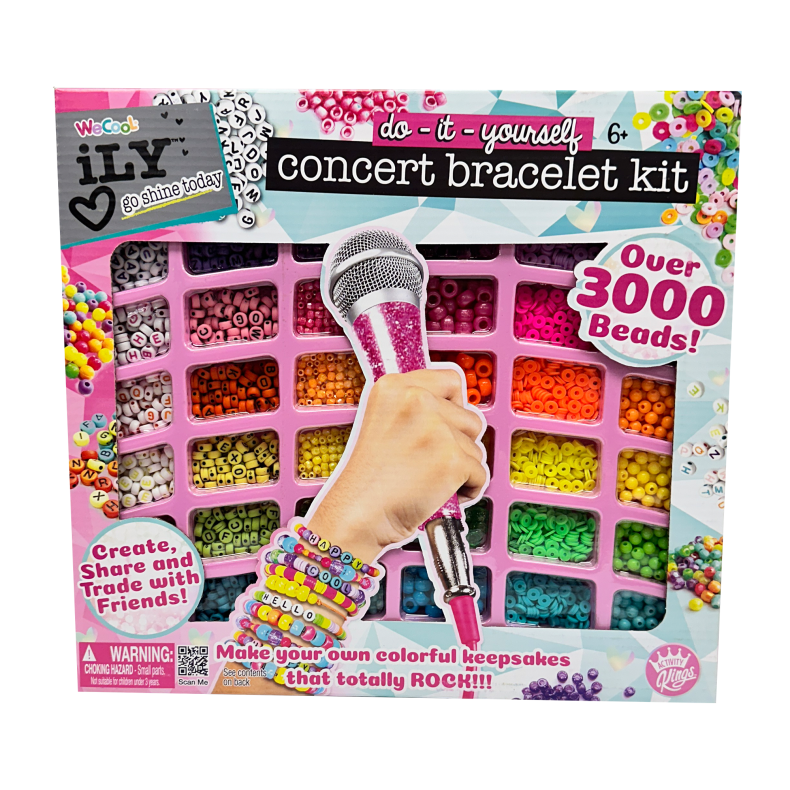 ILY - Concert  bracelet kit - also known from Taylor Swift friendship bracelets (ctn 4 pcs)