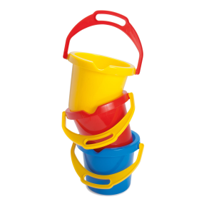 Dantoy - Bucket with lip H:14 cm (ctn 24 pcs)