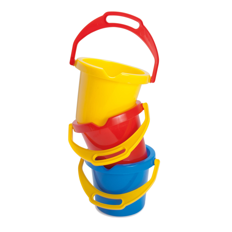 Dantoy - Bucket with lip H:14 cm (ctn 24 pcs)