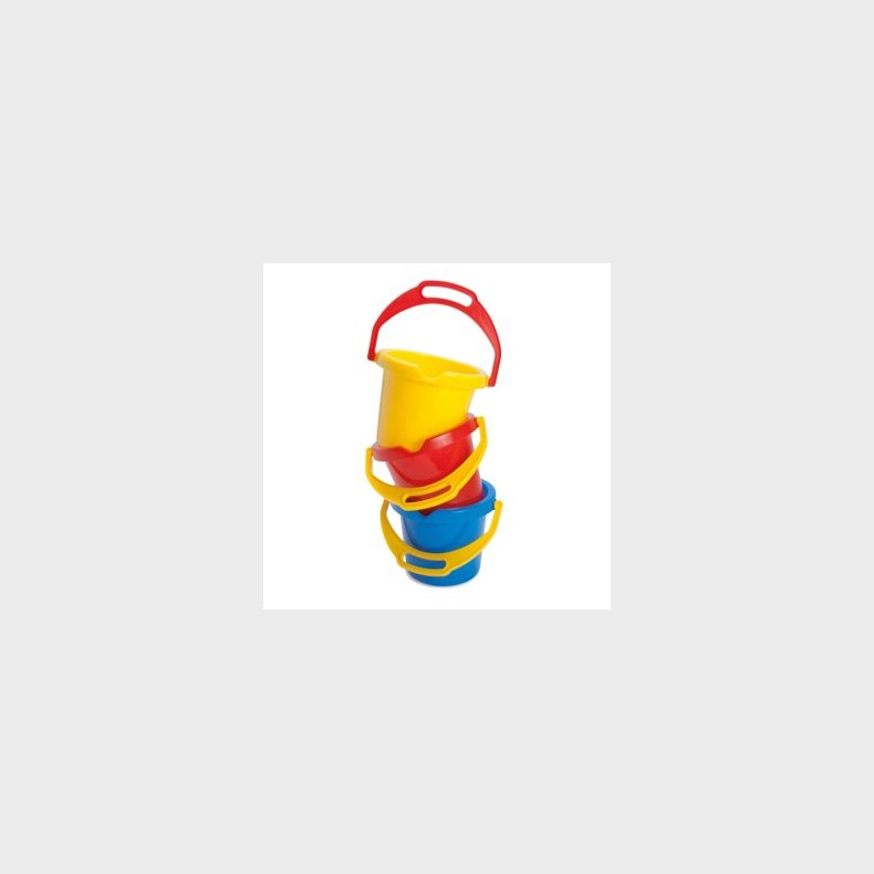 Dantoy - Bucket with lip H:14 cm (ctn 24 pcs)
