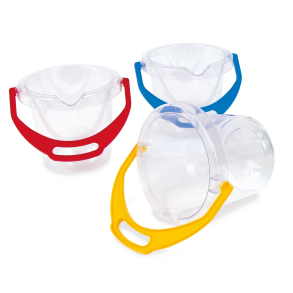 Dantoy - Bucket transp. Clear H:14 cm (ctn 16 pcs)