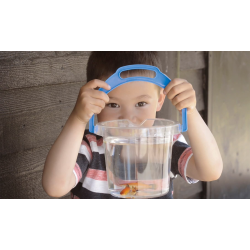 Dantoy - Bucket transp. Clear H:14 cm (ctn 16 pcs)