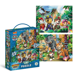 DODO - Paw Patrol Puzzle 2 in 1 Adventures in the Jungle (24 &amp; 36)