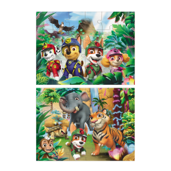 DODO - Paw Patrol Puzzle 2 in 1 Adventures in the Jungle (24 &amp; 36)