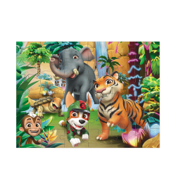DODO - Paw Patrol Puzzle 2 in 1 Adventures in the Jungle (24 &amp; 36)