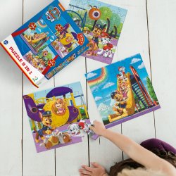 DODO - Puzzle 3 in 1 Paw Patrol. The playground (25, 36 &amp; 54)