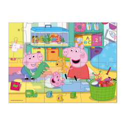 DODO - Peppa Pig Puzzle 2 in 1 Time together (24 &amp; 36)