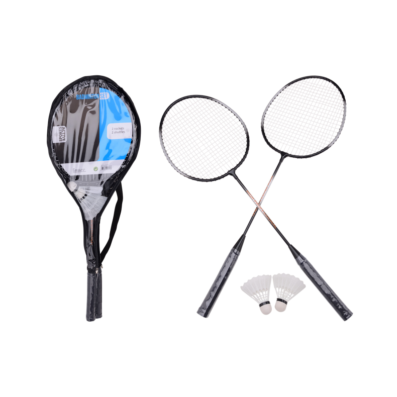 Sports Active badminton set with shuttles 12 pcs.