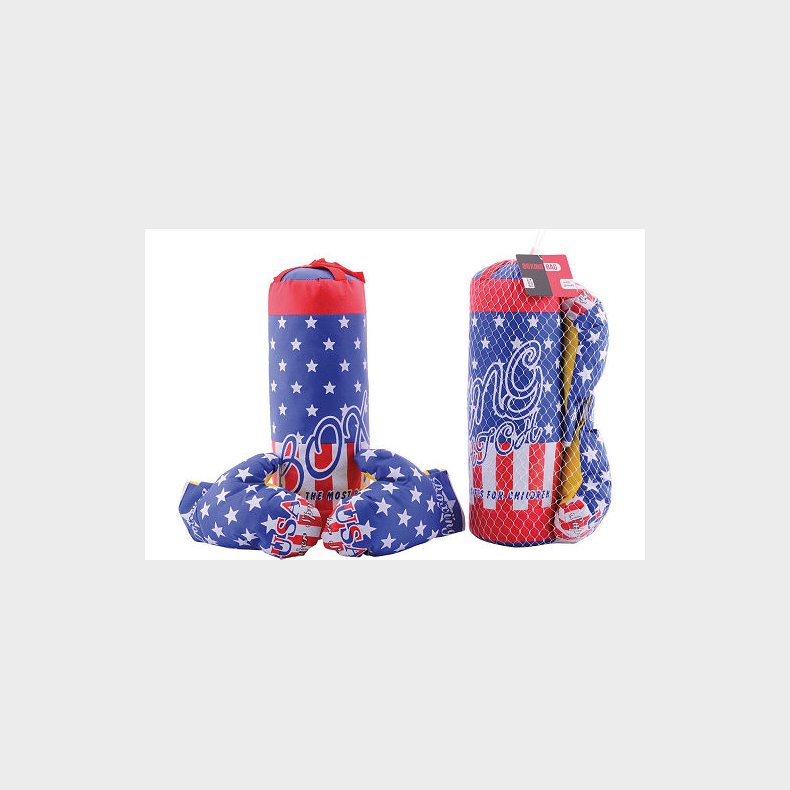 Sports Active Boxing Bag with Gloves (ctn 6 pcs)