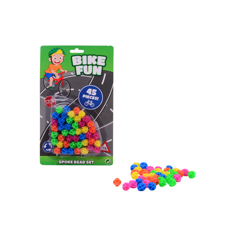 Bike Fun 45 spokebeads (ctn 24 pcs)
