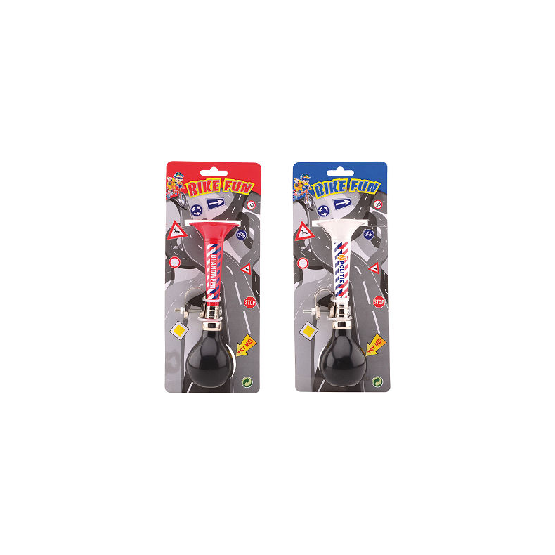 Bike Fun metal bikehorn fire / police (ctn 12 pcs)