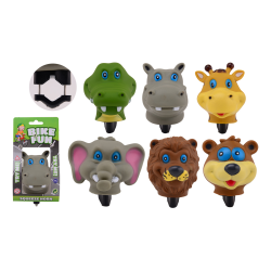 Bike Fun honker animal 6 assorted (ctn 12 pcs)