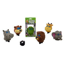 Bike Fun honker animal 6 assorted (ctn 12 pcs)
