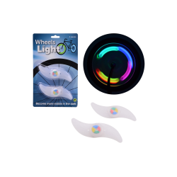 Bike Fun Spoke lighting, 2 pieces on card (ctn 12 pcs)