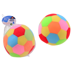 Happy World ball with rattle 18 cm. (ctn 12 pcs)