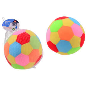 Happy World ball with rattle 18 cm. (ctn 12 pcs)
