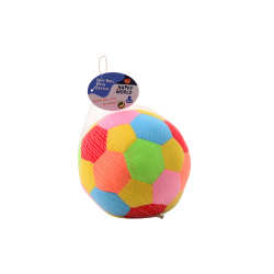 Happy World ball with rattle 18 cm. (ctn 12 pcs)
