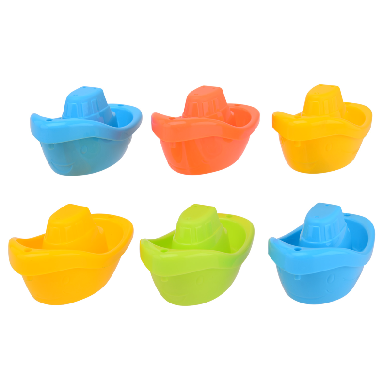 Happy World 6 boats in windowbox (ctn 12 pcs)