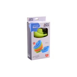 Happy World 6 boats in windowbox (ctn 12 pcs)
