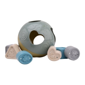 Happy World bio plastic round shape sorter in box (ctn 6 pcs)