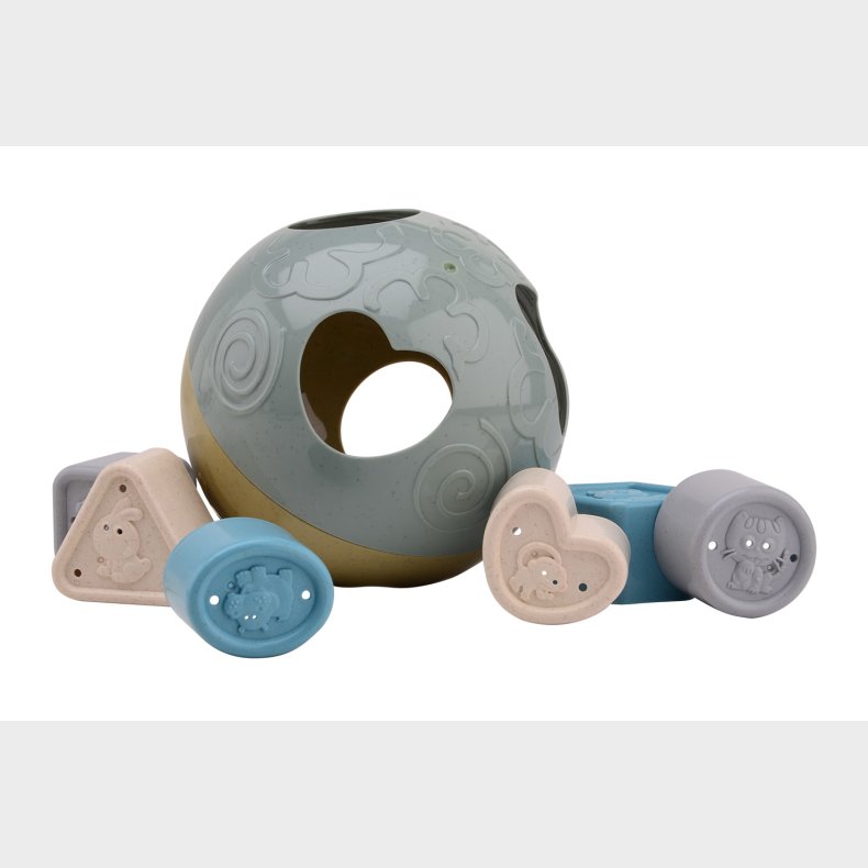 Happy World bio plastic round shape sorter in box (ctn 6 pcs)