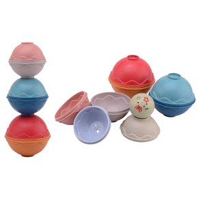 Happy World bio plastic pile of balls in box (ctn 6 pcs)