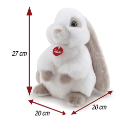 Trudi Rabbit Clemente Size: M/27 cm, (ctn 2 pcs)