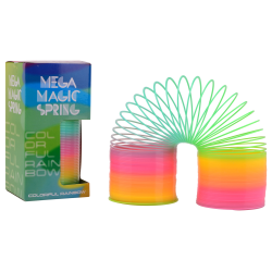 Colorful Rainbow mega magic spring rainbow color (ctn 6 pcs)