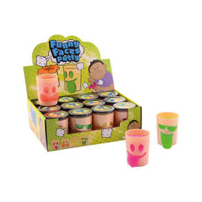 Funtoy funny face putty (ctn 12 pcs)