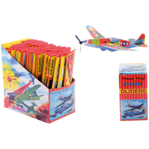 EVA planes in display 12 assorted (ctn 48 pcs)