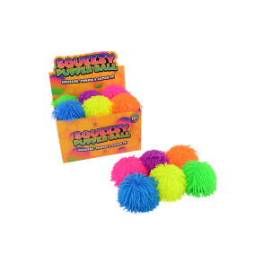 Fluffy ball 15cm 6 assorted (ctn 12 pcs)