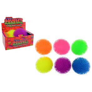 Fluffy ball 23cm 6 assorted (ctn 6pcs)