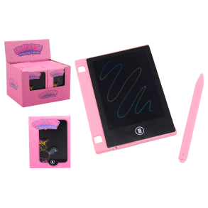 Rainbow unicorn drawing tablet, pocket edition - (36 pcs Display)