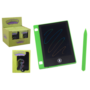 Rainbow dino drawing tablet, pocket edition (36 pcs Display)