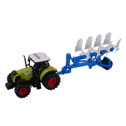 Junior Farming tractor playset with friction, light and sound (ctn 4 pcs)