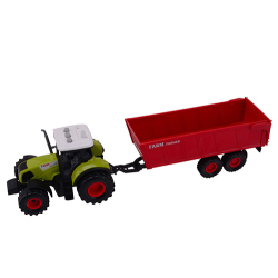 Junior Farming tractor playset with friction, light and sound (ctn 4 pcs)