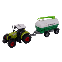 Junior Farming tractor playset with friction, light and sound (ctn 4 pcs)