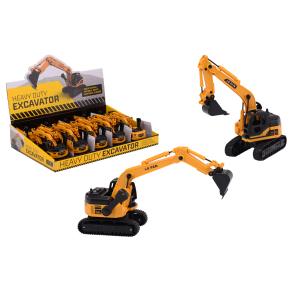 Excavator in display, 2 assorted (ctn 10 pcs)